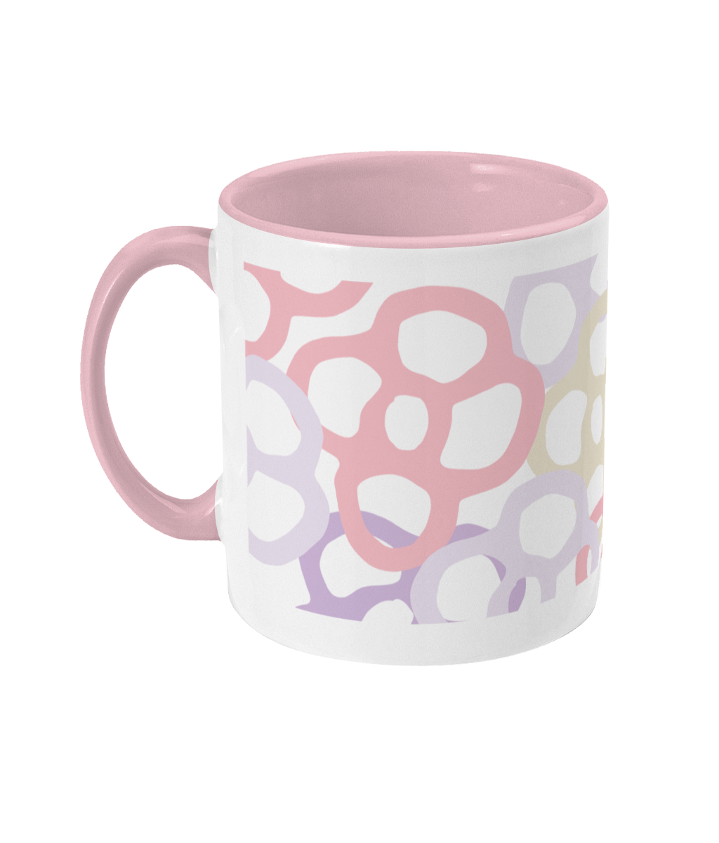 Blooming Beauty - 11oz Pink Flowery Mug