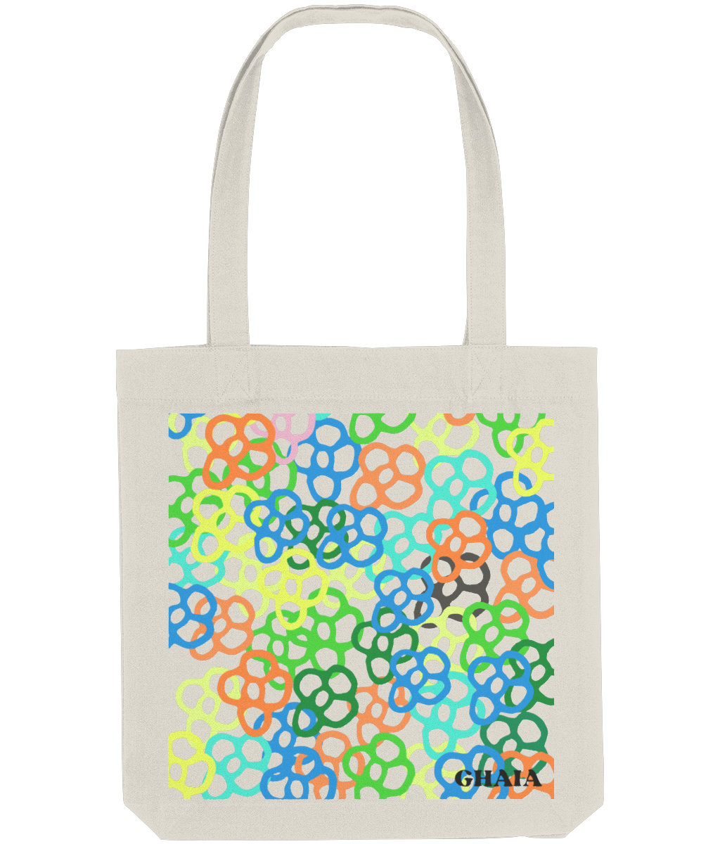 Flowery Organic Tote Bag